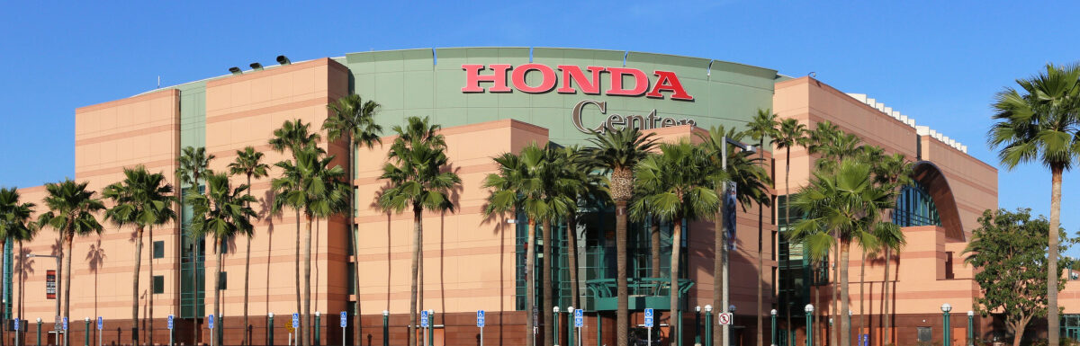 Anaheim Ducks select a seat day at Honda Center. Not a bad seat in the  house