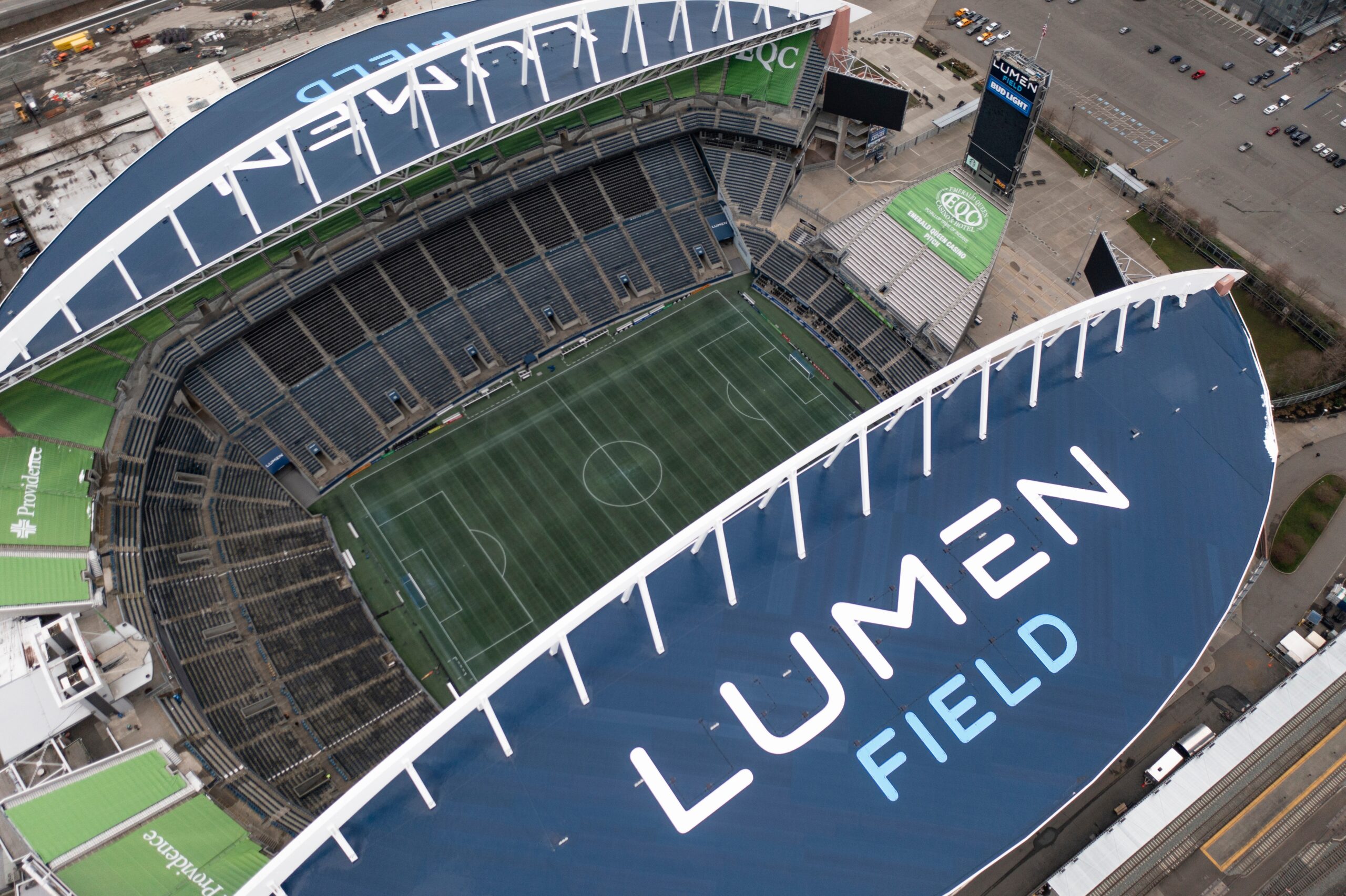 Emerald City Supporters Section at Lumen Field 